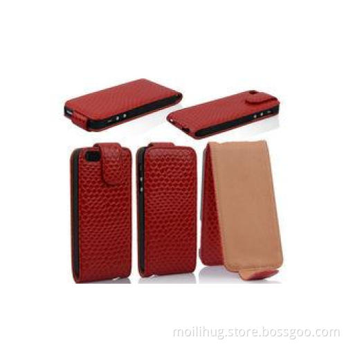 Anti-Scratch Vertical Flip Apple iPhone Leather Cases